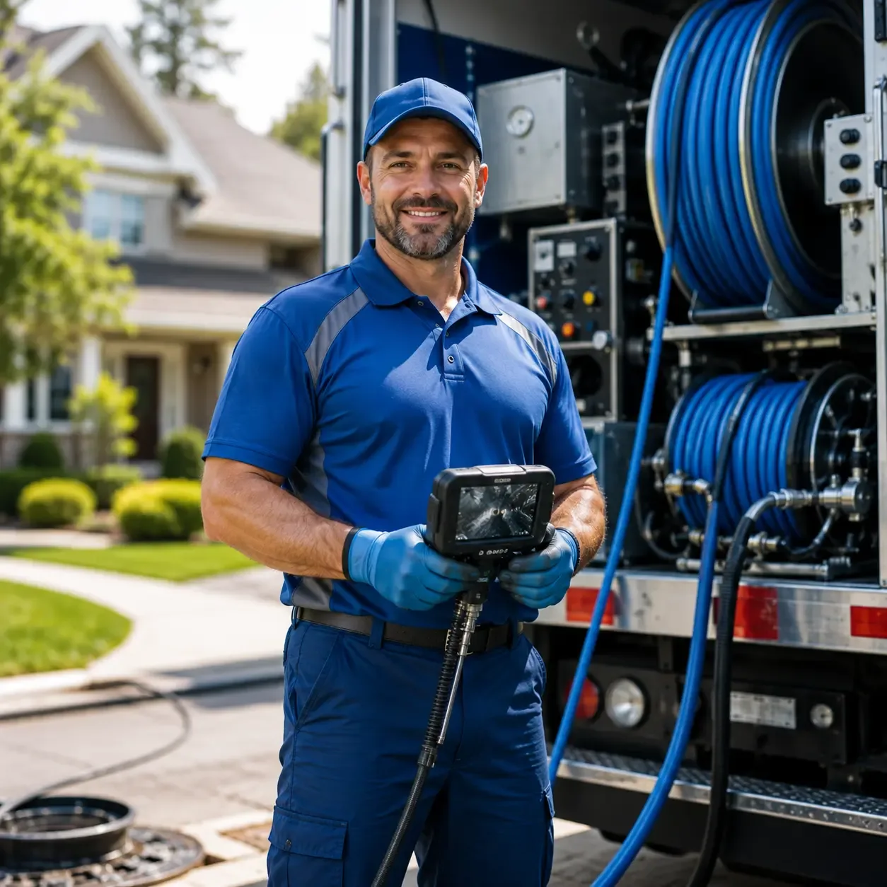 Local outdoor drain cleaning specialists in Petrolia, TX